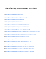 string programming exercises.pdf